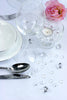 100 diamants décoratifs transparent pour la table de 12 mm