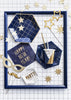 8 accessoires dorés pour photobooth - Happy New Year Collection