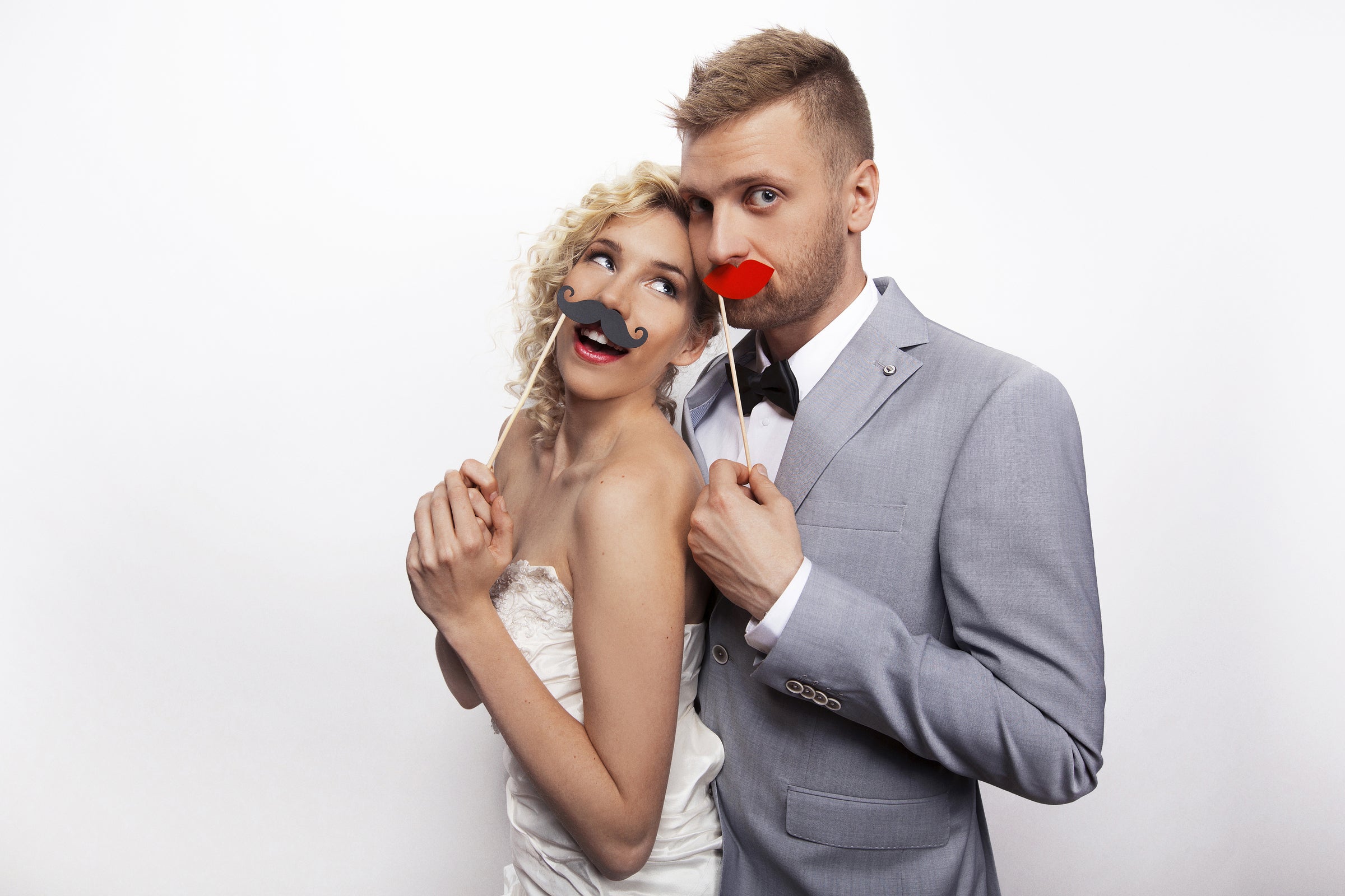 6 moustaches pour photobooth