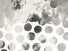 Confettis rond argenté pour la table - New Year & Carnival