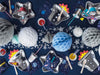 Confettis rond argenté pour la table - New Year & Carnival