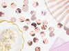 Confettis rond rose gold pour la table - New Year & Carnival
