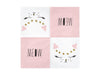20 serviettes blanches motifs chat en papier - Meow Party