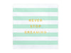 20 serviettes vertes pastel motifs 