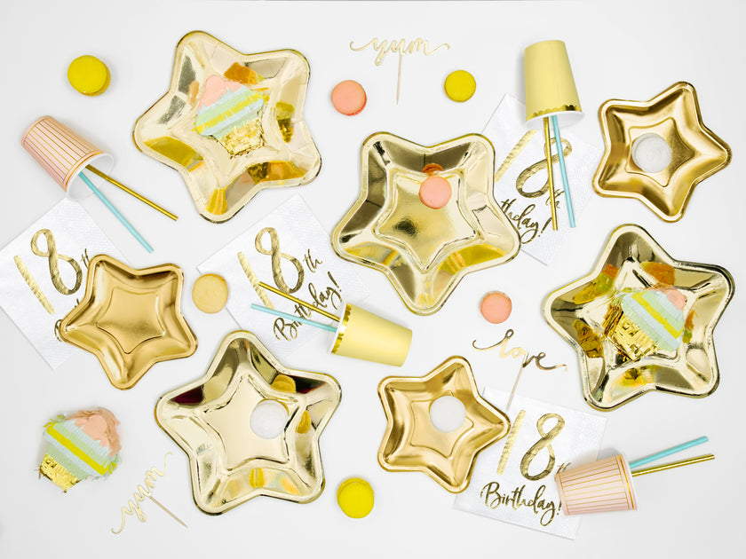 20 serviettes blanches 