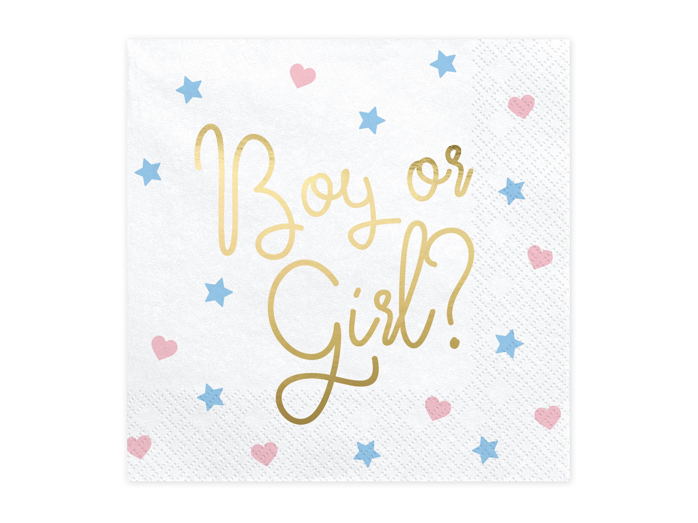 20 serviettes blanches 