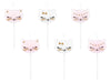 6 bougies d'anniversaire en forme de chat  - Meow Party