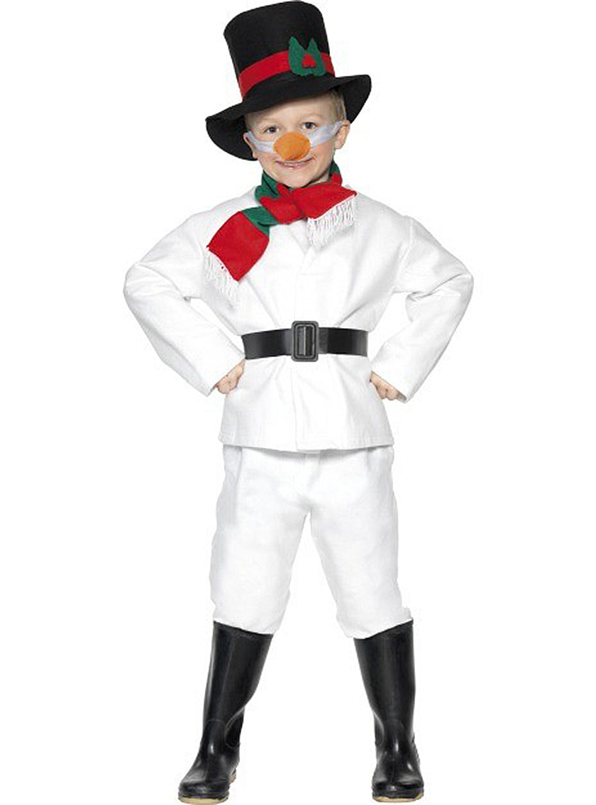Déguisement de bonhomme de neige pour enfant