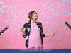 Canon à confettis rose de 60 cm