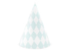 6 chapeaux losanges en carton - Yummy