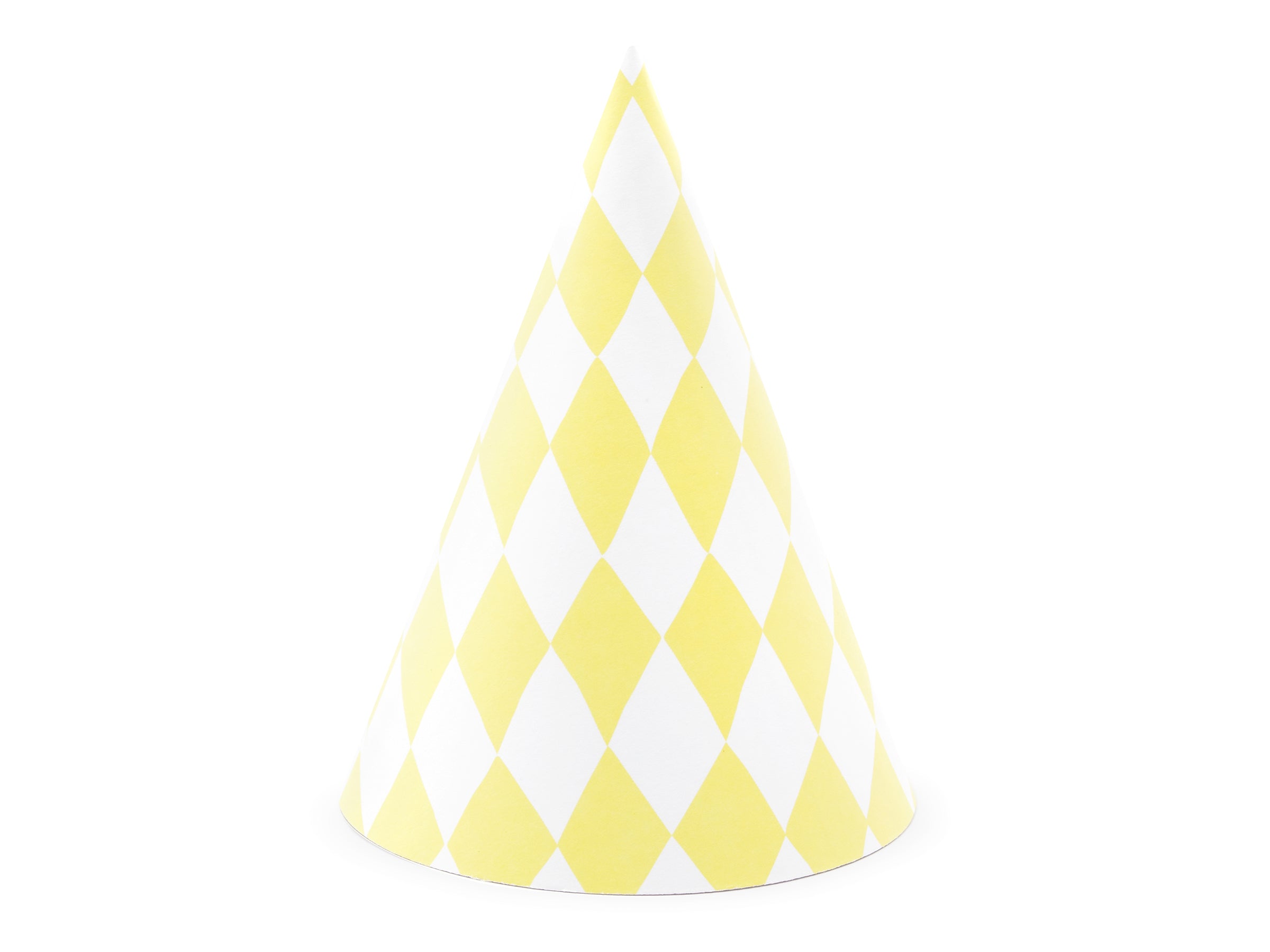 6 chapeaux losanges en carton - Yummy