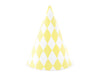 6 chapeaux losanges en carton - Yummy