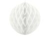 Boule blanche de 20 cm en nid d'abeille