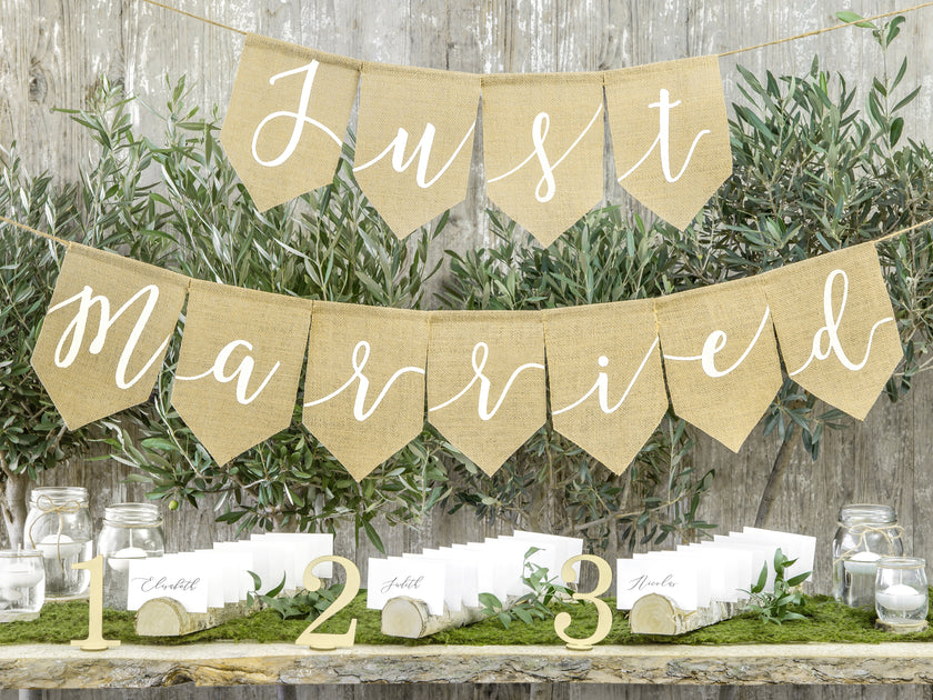 Marque place pour 10 personnes - Rustic Wedding