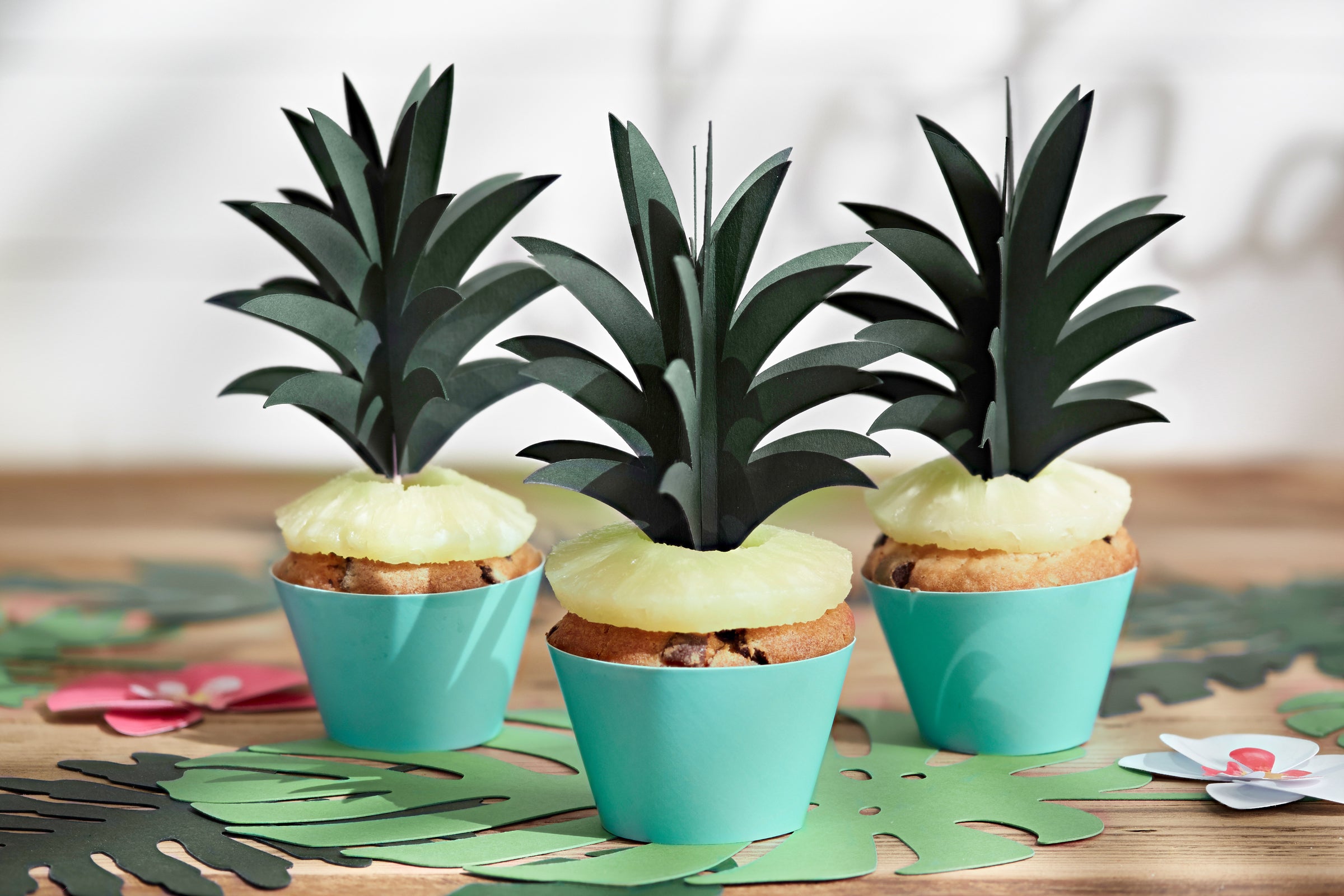 6 piques  ananas - Aloha Collection