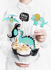 5 figurines décoratives de dinosaures - Dinosaur Party