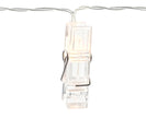 Guirlande lumière LED avec pinces de 1,4 m