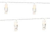 Guirlande lumière LED avec pinces de 1,4 m