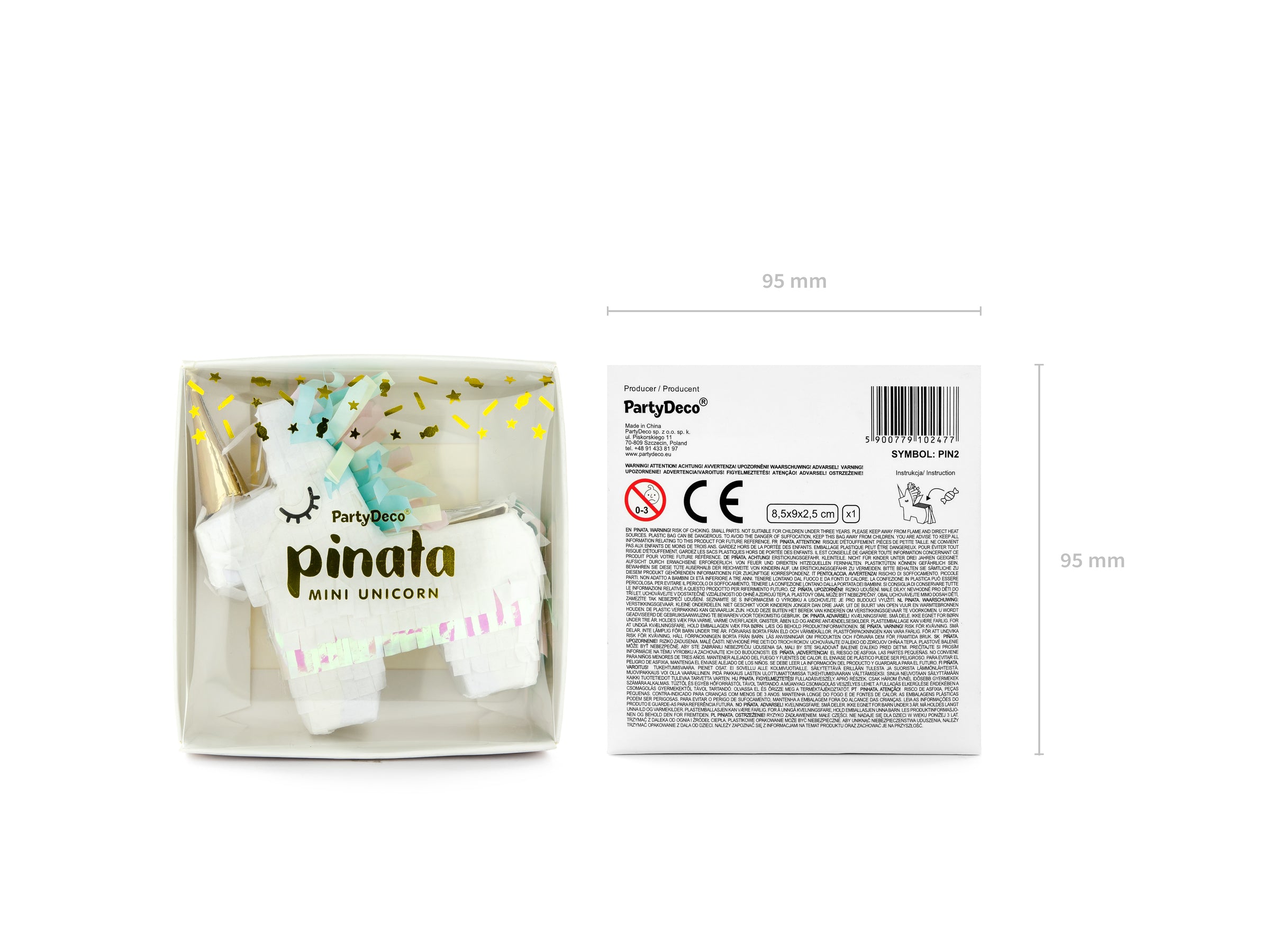 Mini pinata Licorne – Unicorn