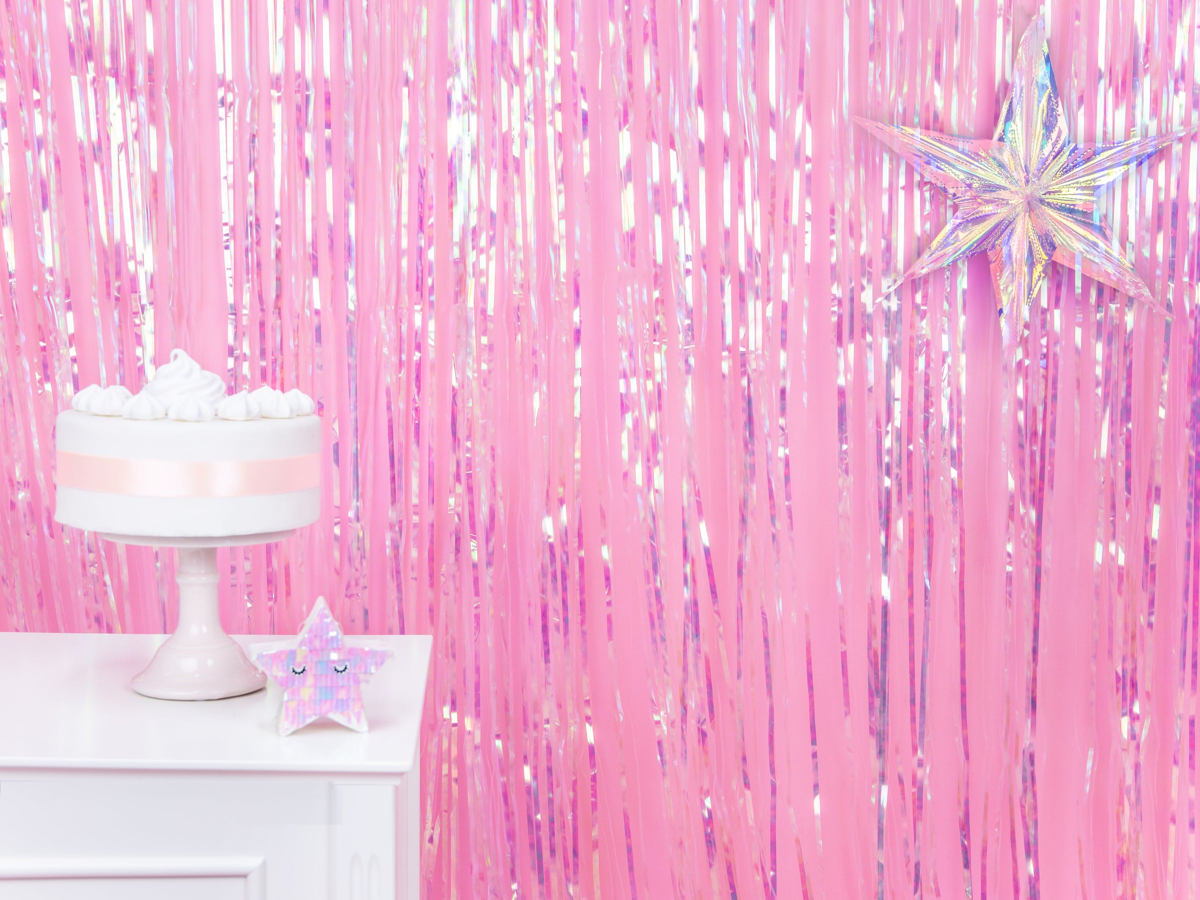 Mini pinata étoile - Iridescent