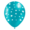 8 ballons HG112 imprimé TAT etoiles assortie