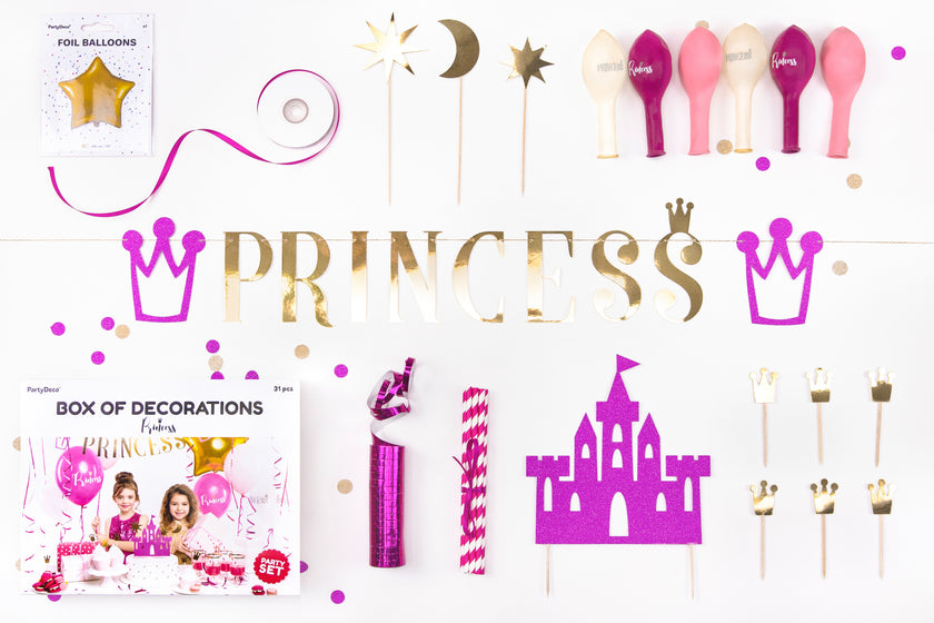 Kit décoration fête princesse - Princess