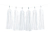 Guirlandes à franges blanches