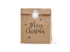 3 sachets cadeaux en papier Kraft 