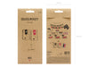 6 sachets pirates en papier Kraft avec stickers pirates - Piratas Party