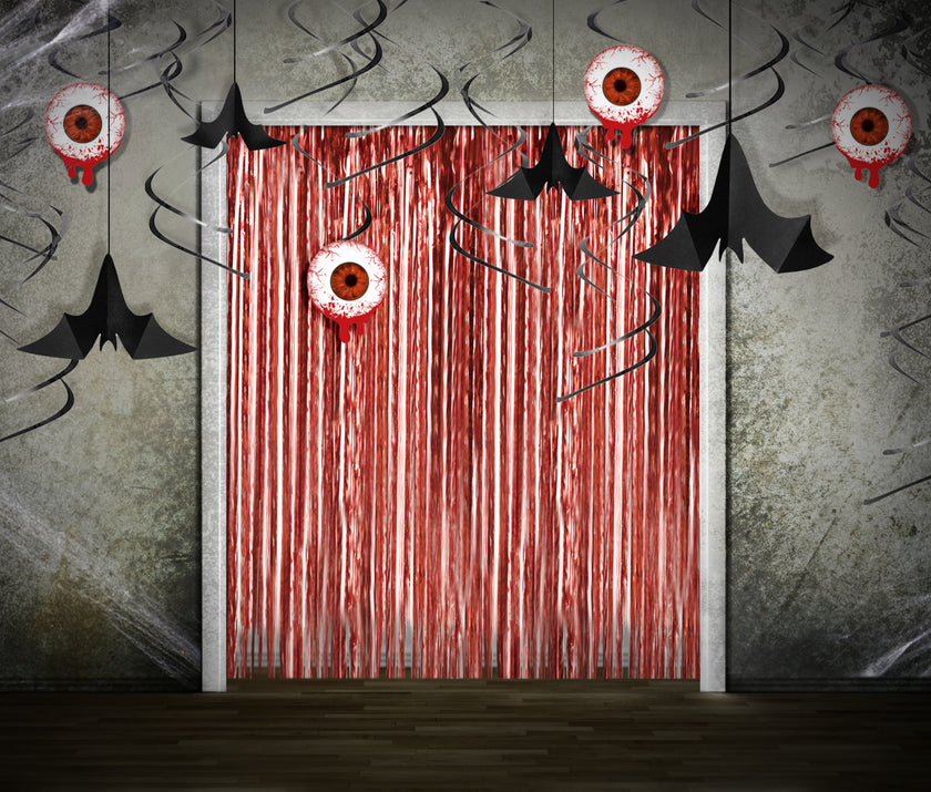 3 décorations à suspendre chauve-souris - Halloween