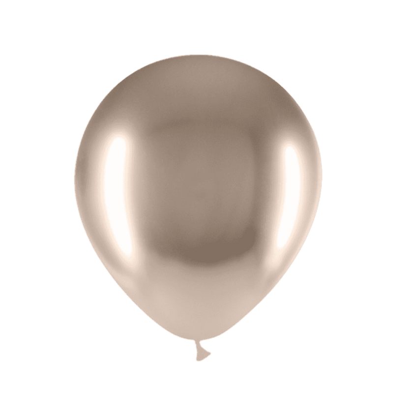 50 Ballons Latex Beige 12