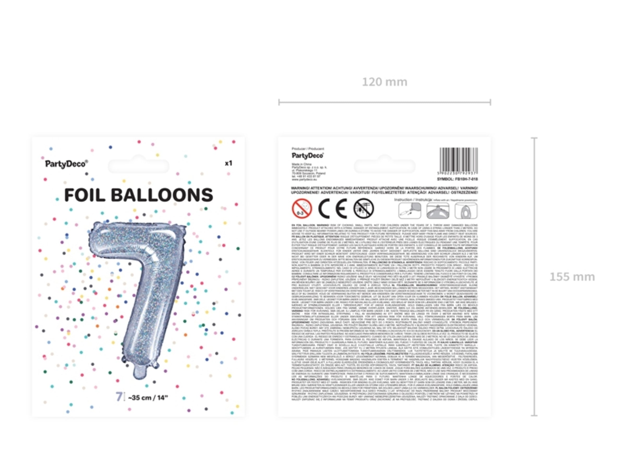 Ballon aluminium 