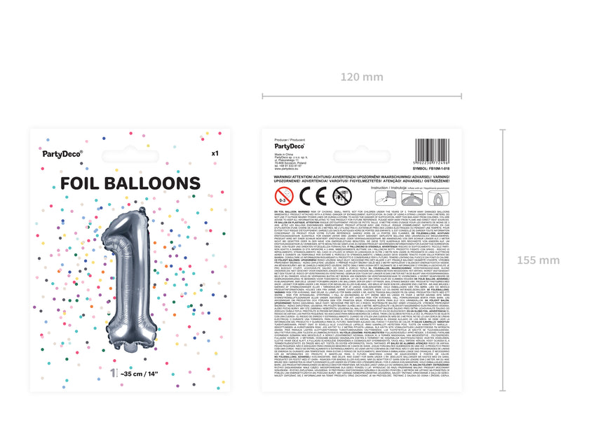 Ballon aluminium 