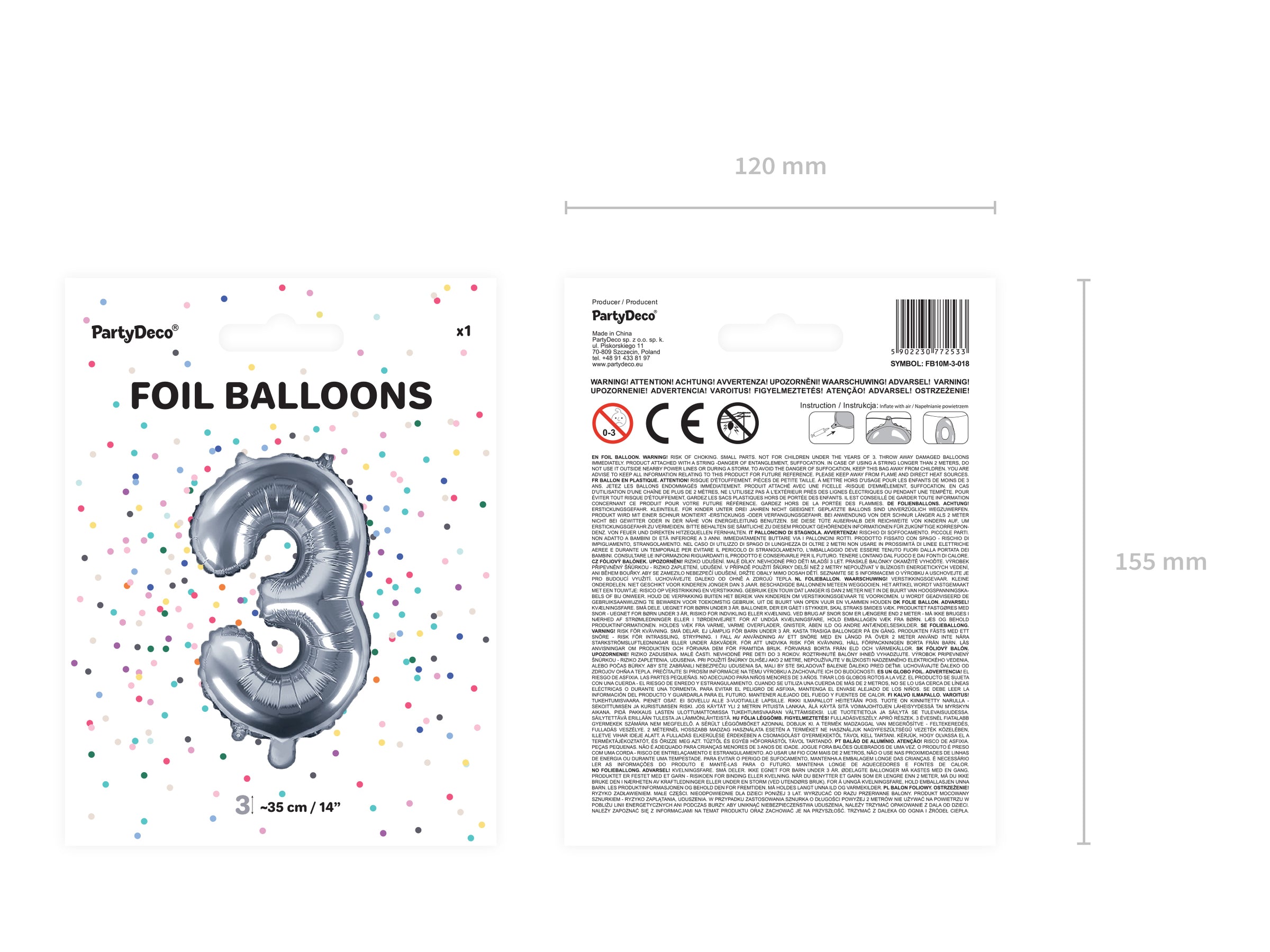 Ballon aluminium 