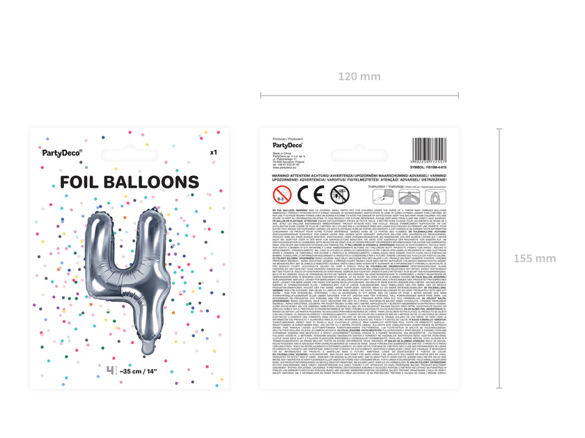 Ballon aluminium 