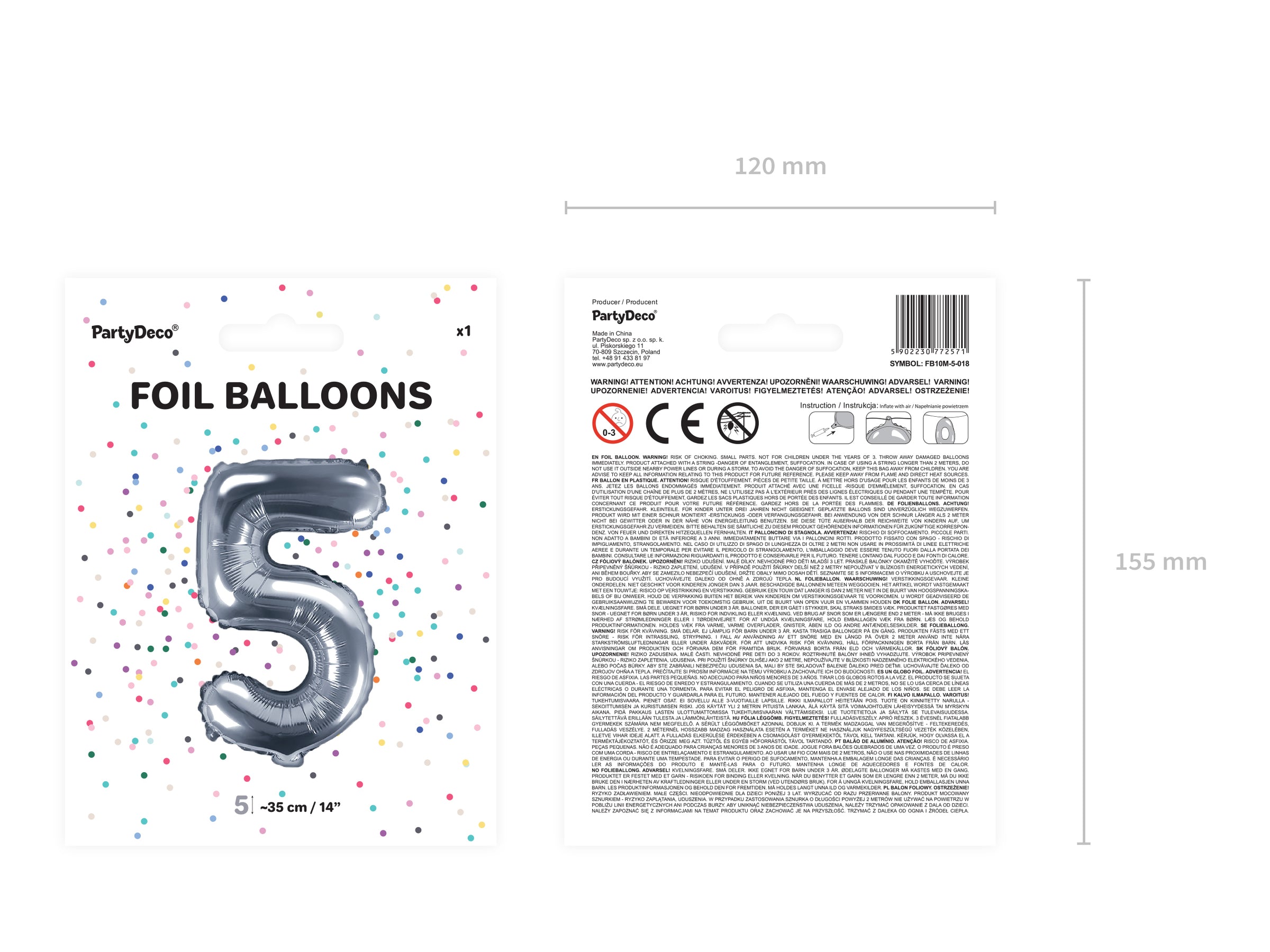Ballon aluminium 