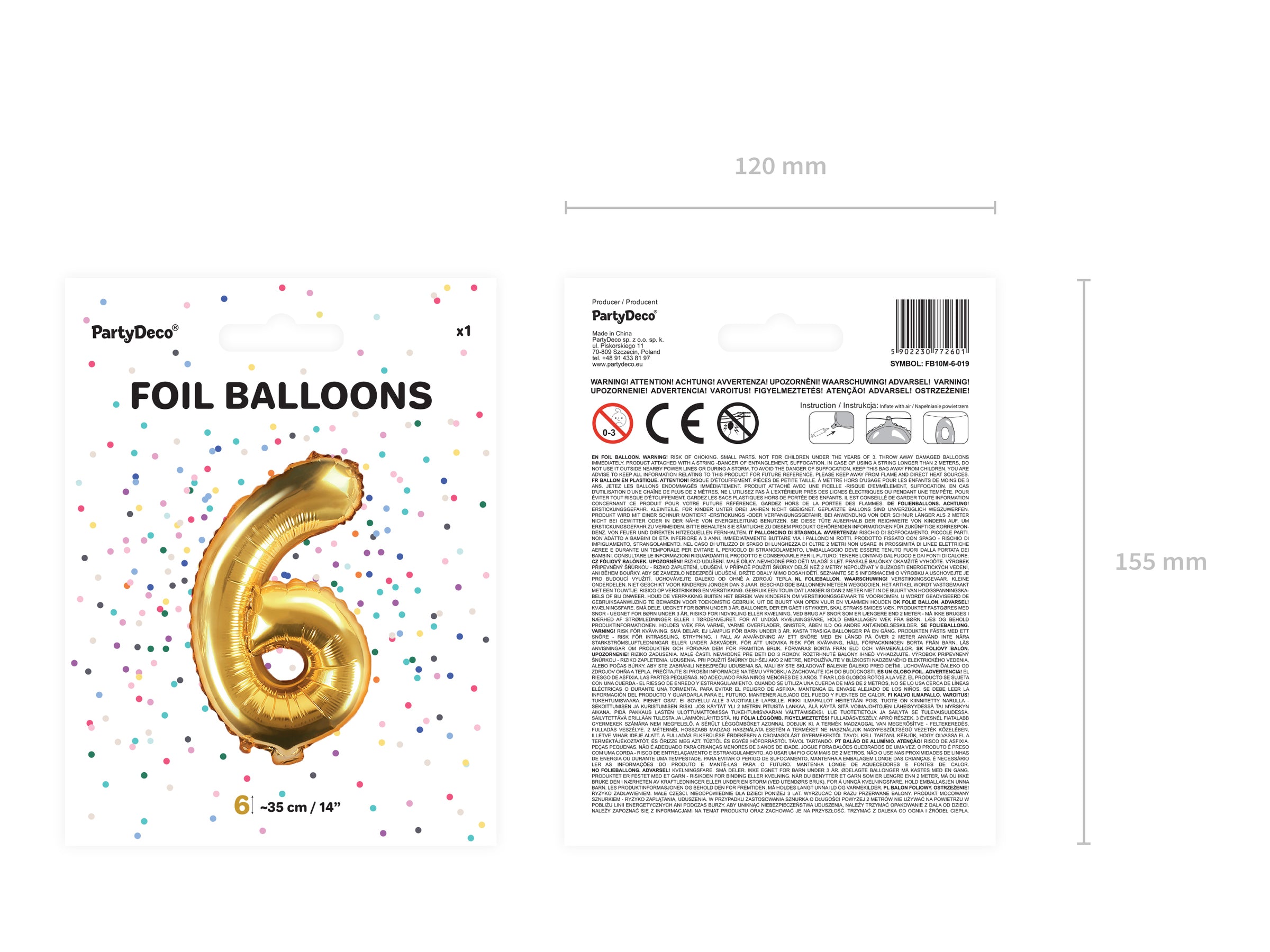 Ballon aluminium 