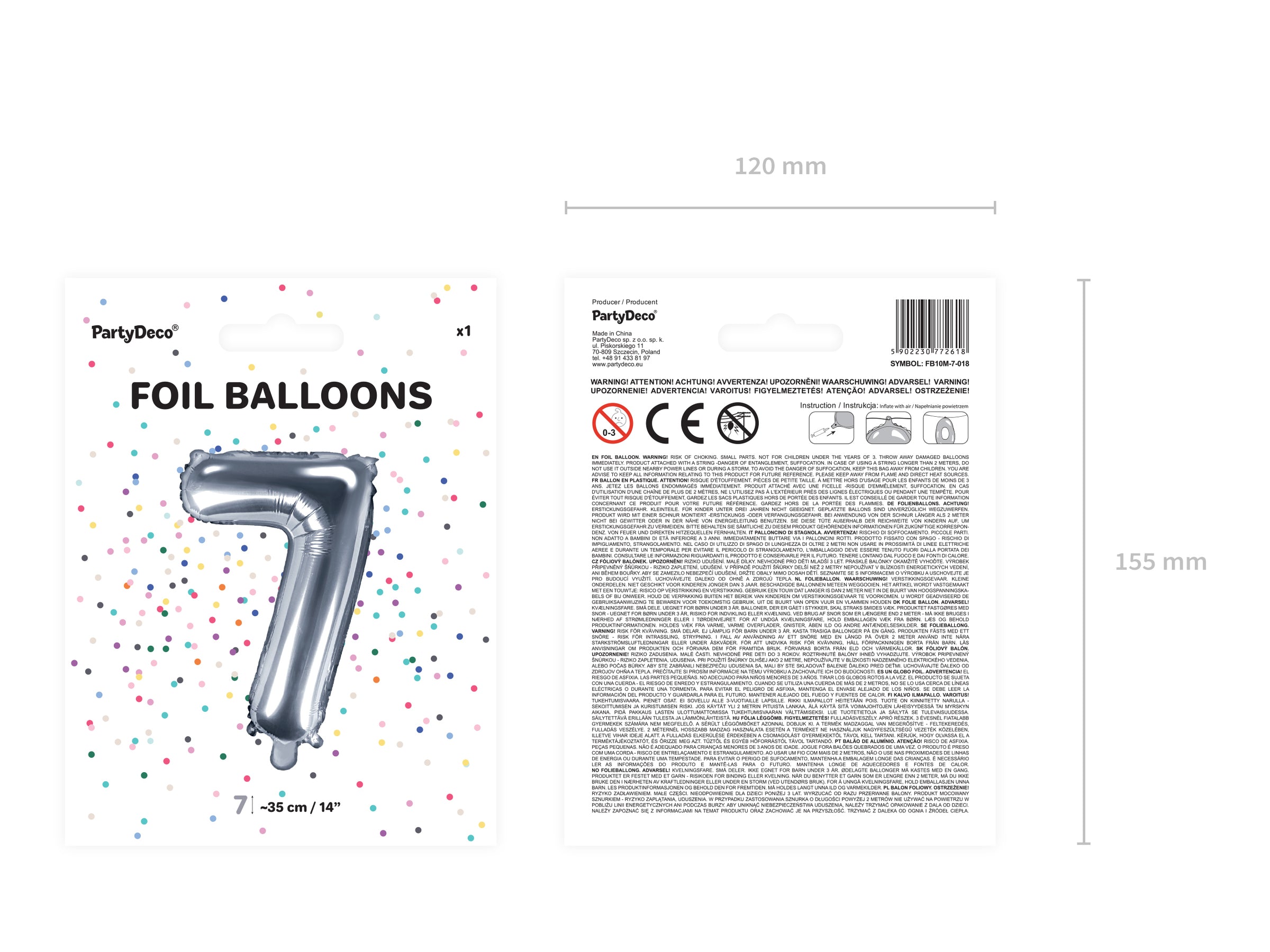 Ballon aluminium 