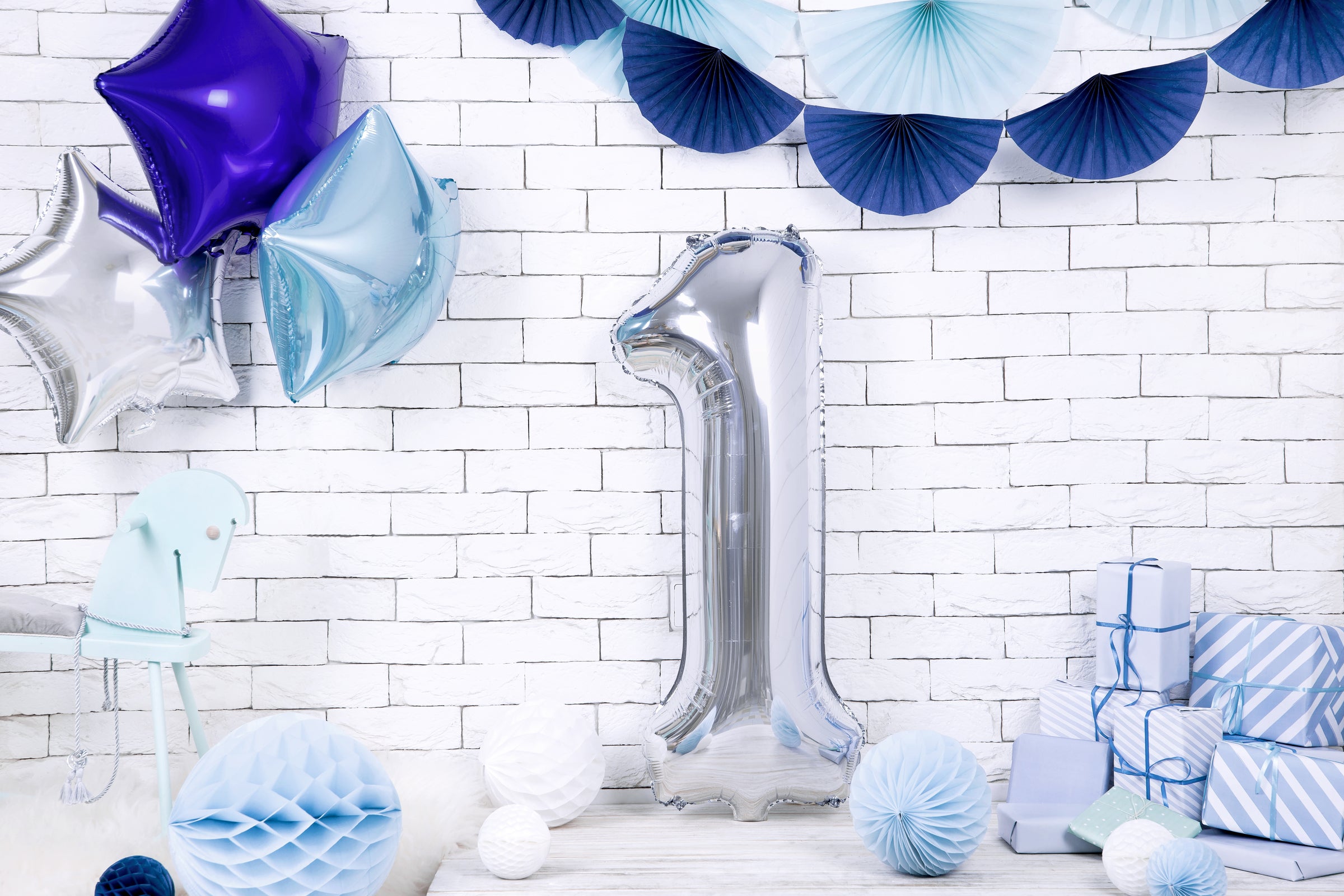 Ballon aluminium chiffre  