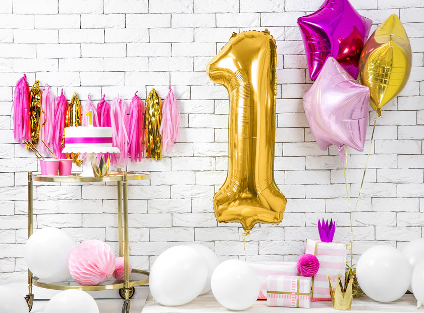 Ballon aluminium chiffre  