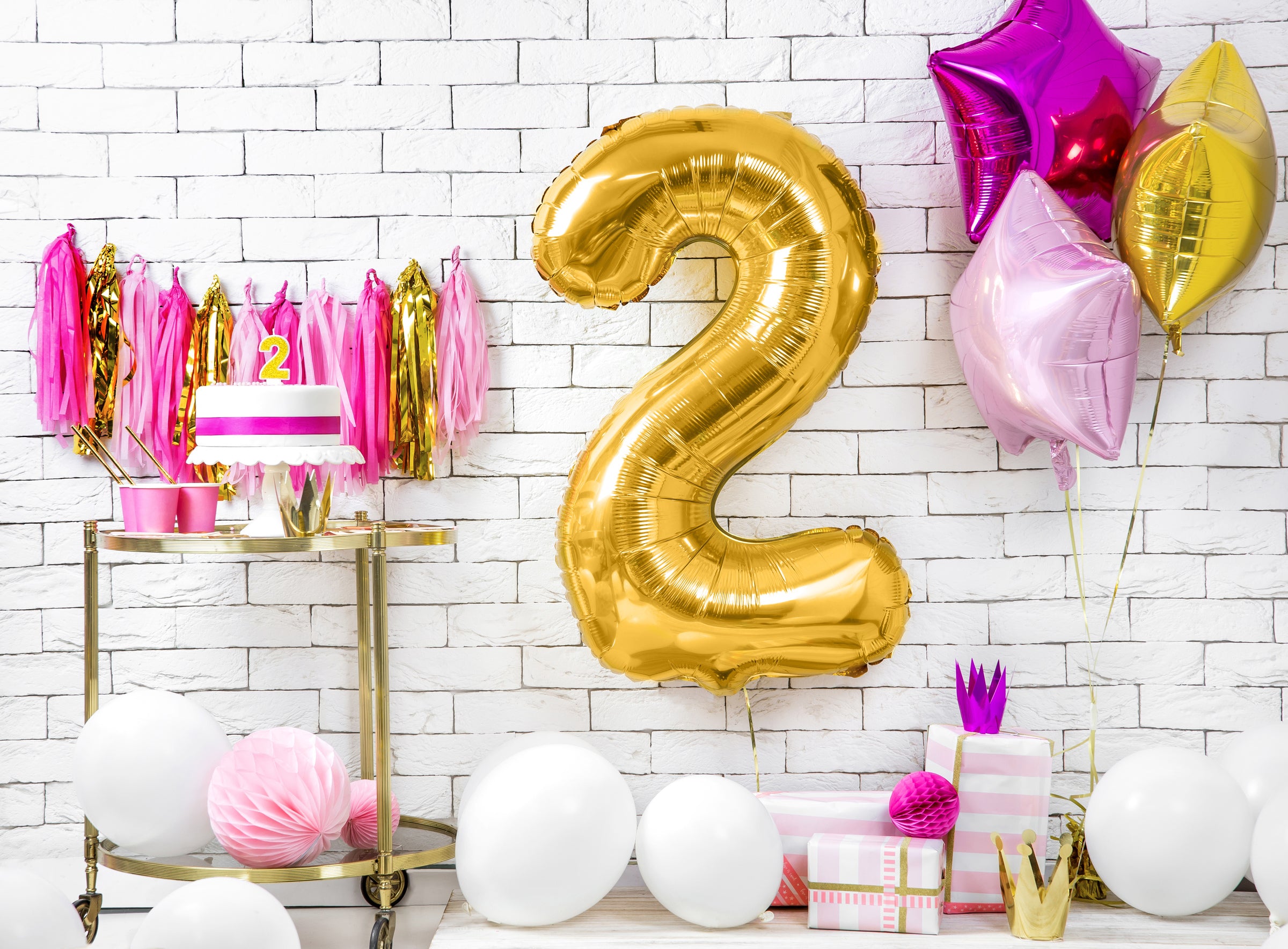 Ballon aluminium chiffre  