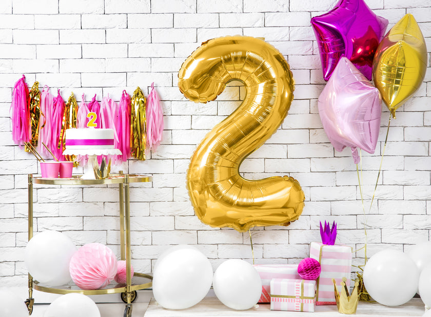 Ballon aluminium chiffre  