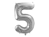 Ballon aluminium chiffre  