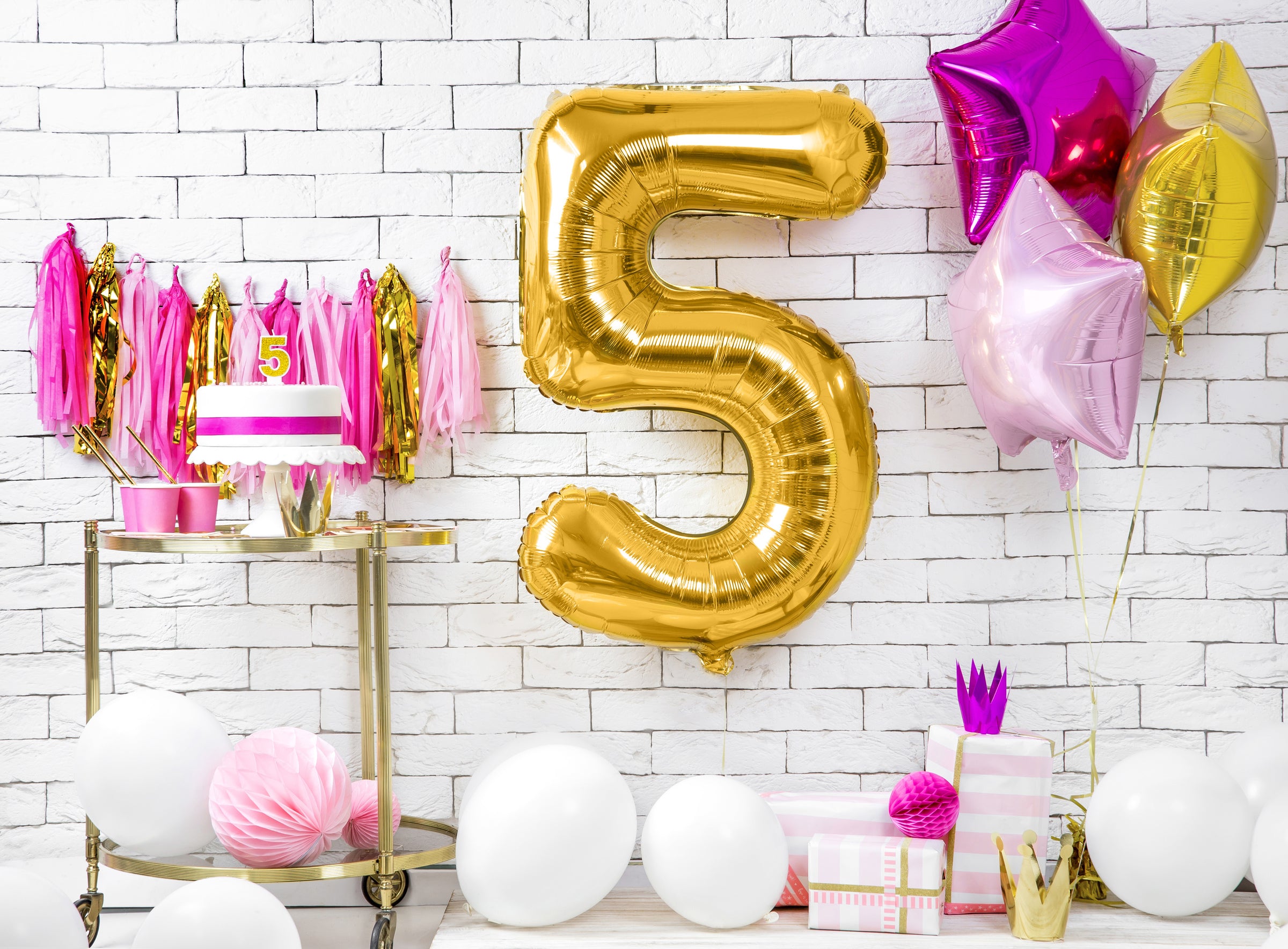 Ballon aluminium chiffre  