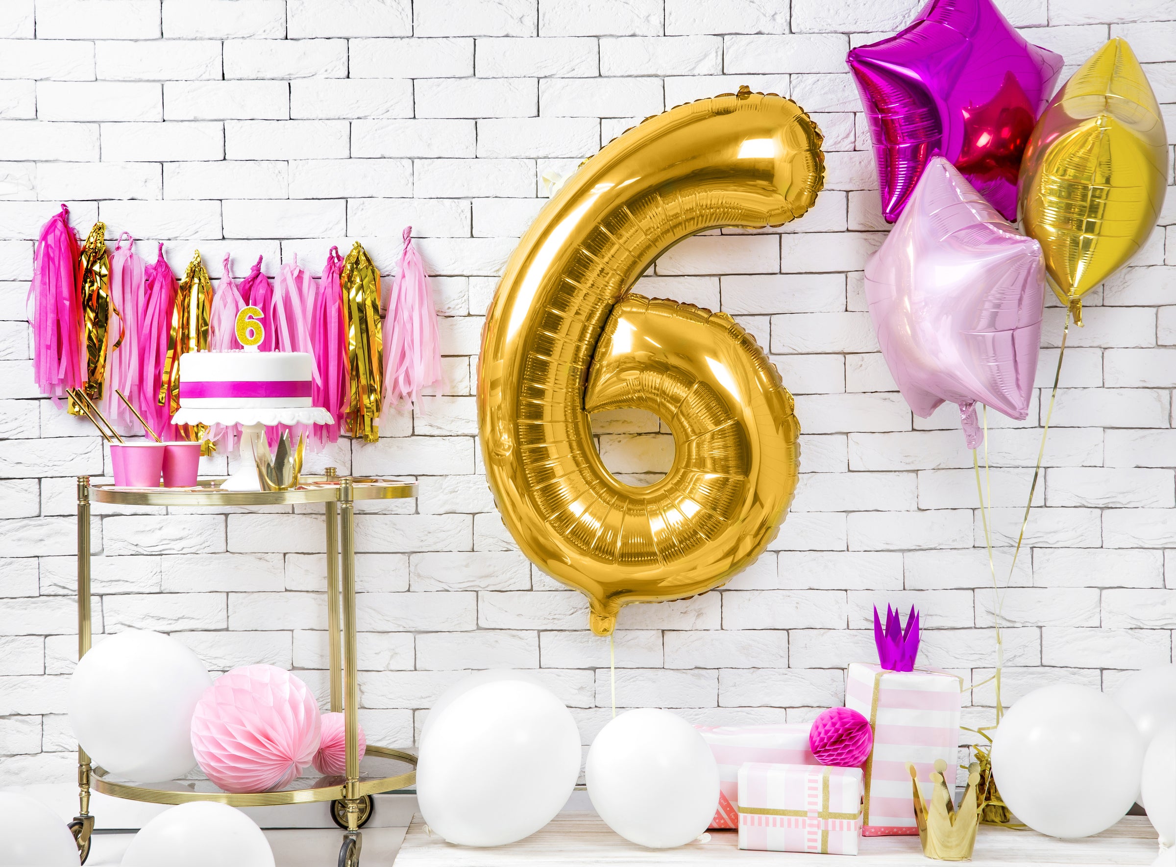 Ballon aluminium chiffre  