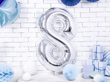 Ballon aluminium chiffre  