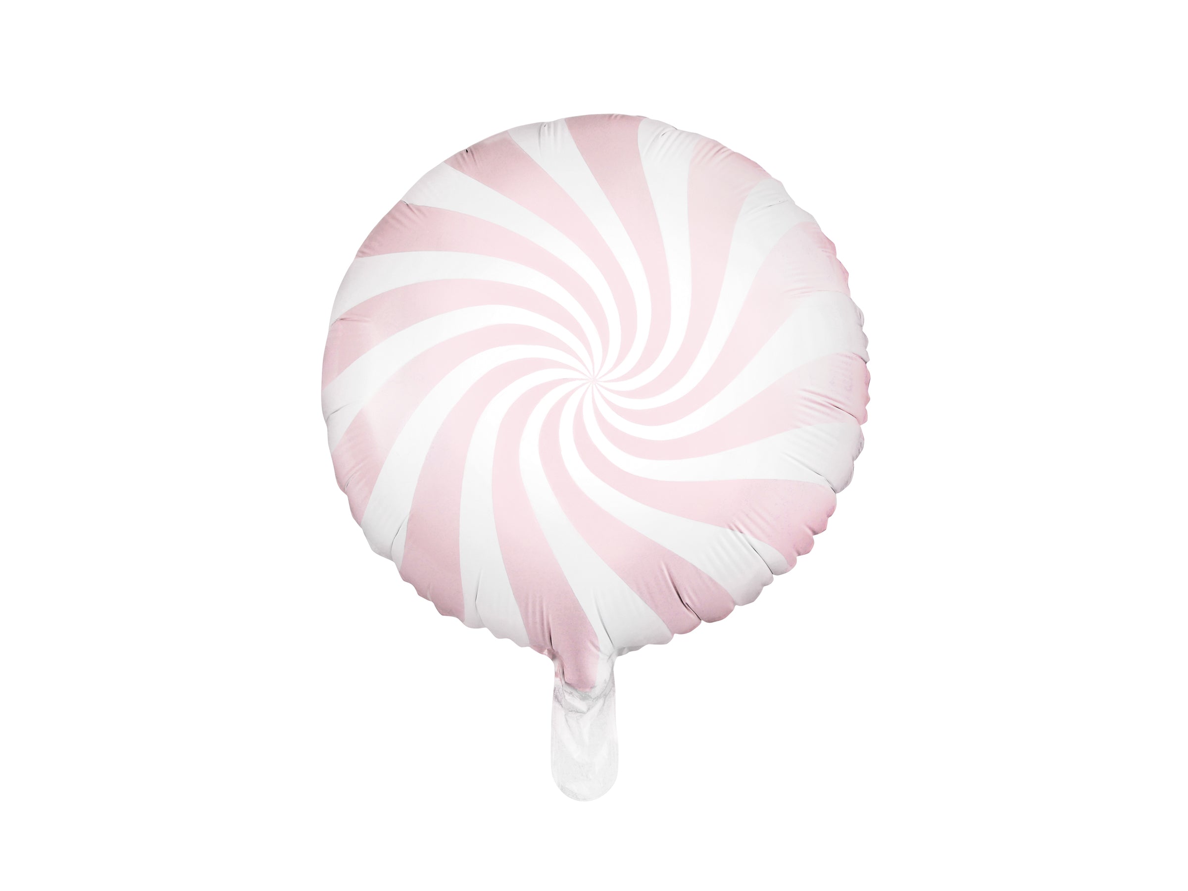 Ballon aluminium en forme de bulle rose clair