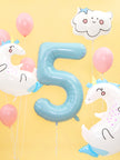 Ballon aluminium licorne (70x75cm) - Unicorn Collection