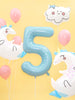 Ballon aluminium licorne (70x75cm) - Unicorn Collection