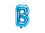 Ballon aluminium lettre B bleu (35cm)